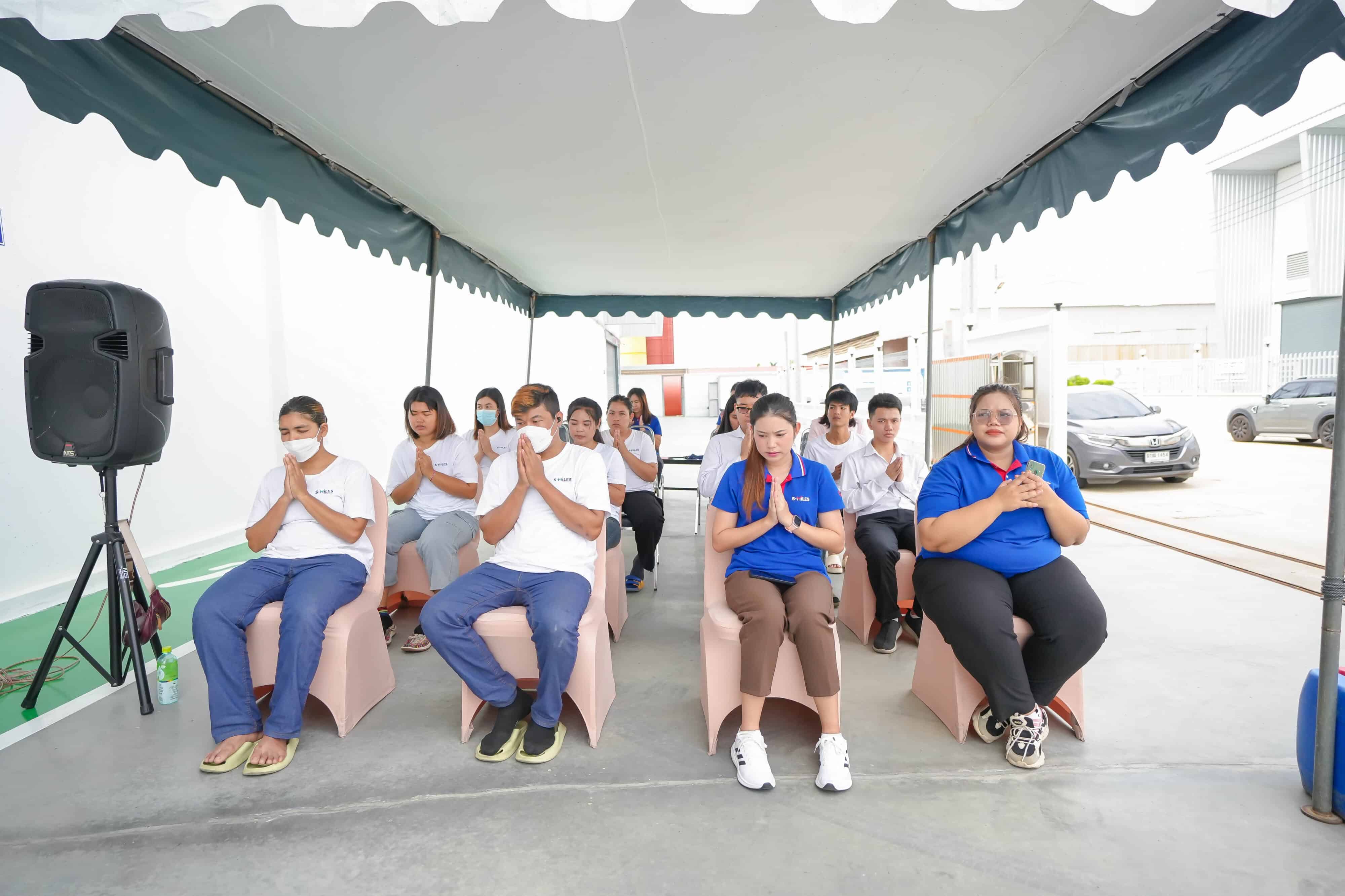 ทำบุญครบรอบบริษัท 2567