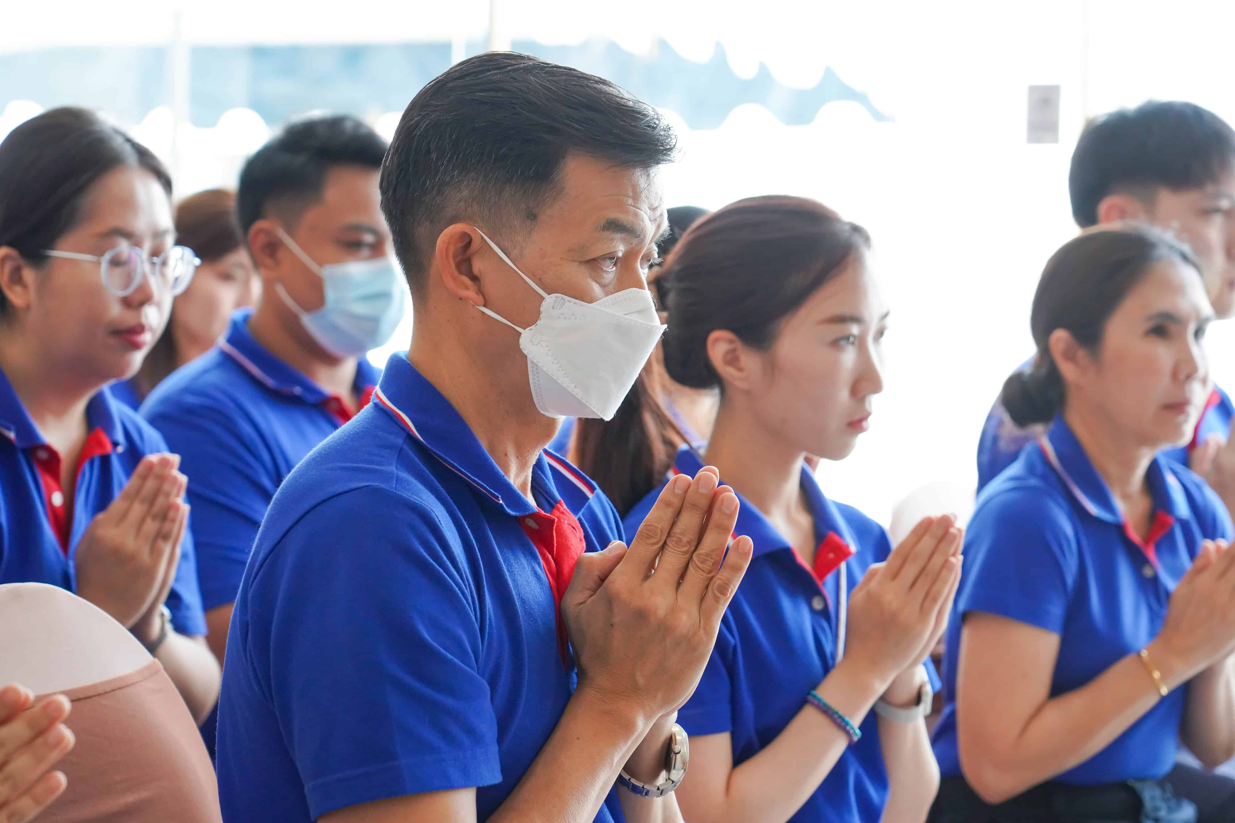 ทำบุญครบรอบบริษัท 2567