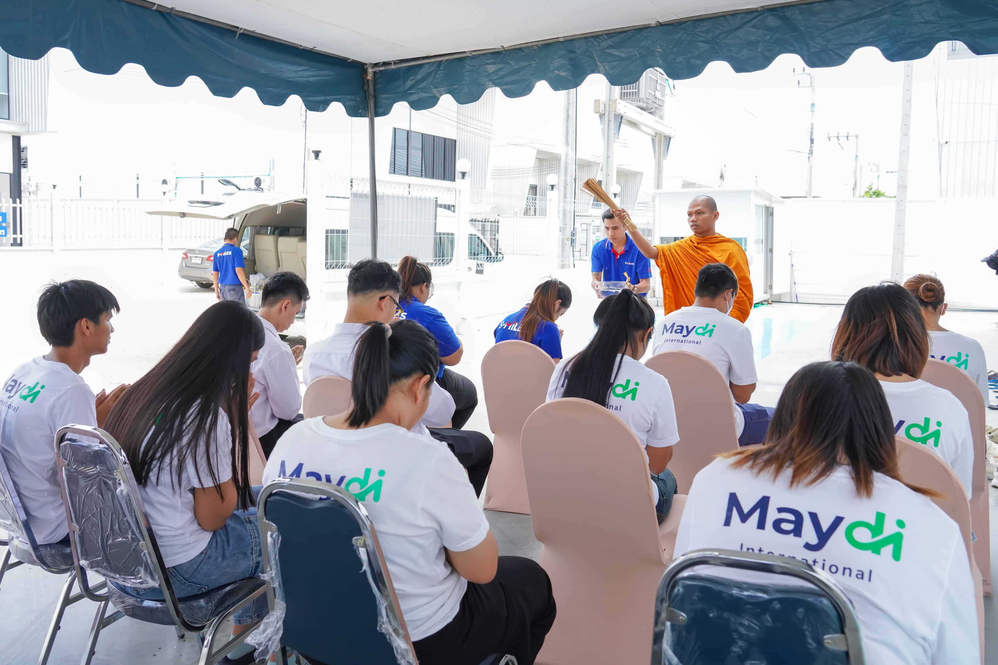 ทำบุญครบรอบบริษัท 2567