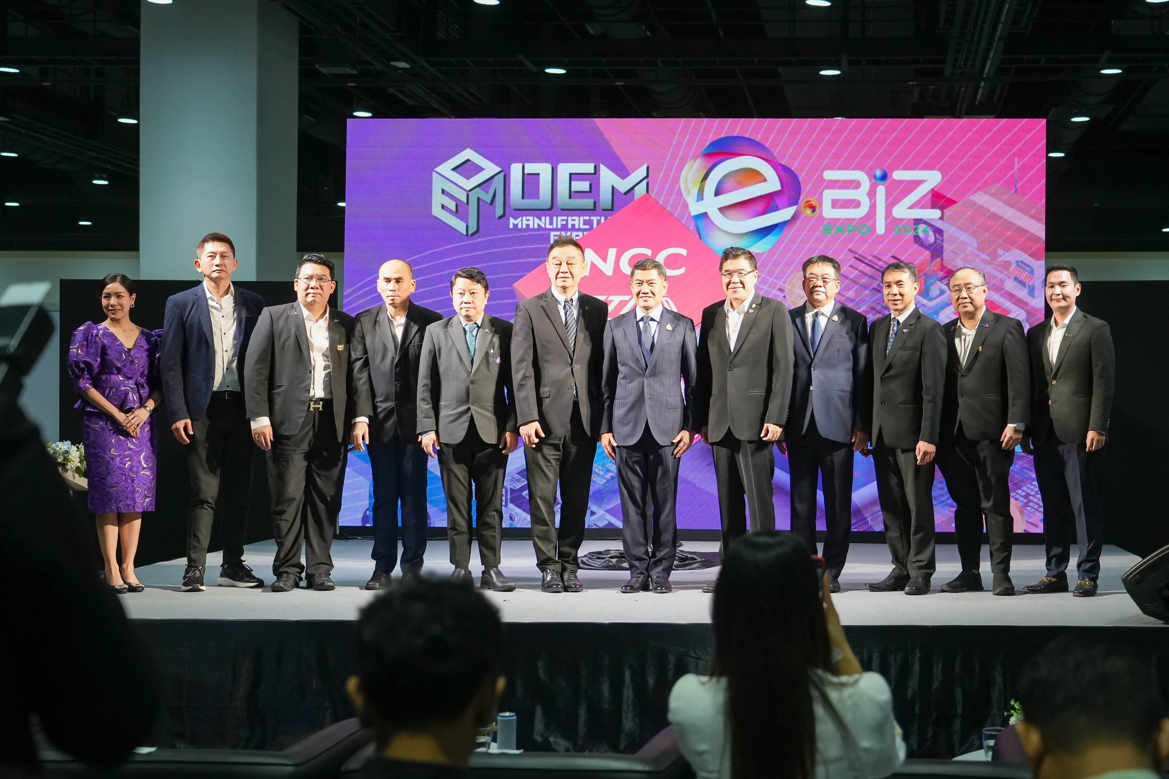 พิธีเปิดงาน OEM Manufacturer & e-BIZ Expo 2024