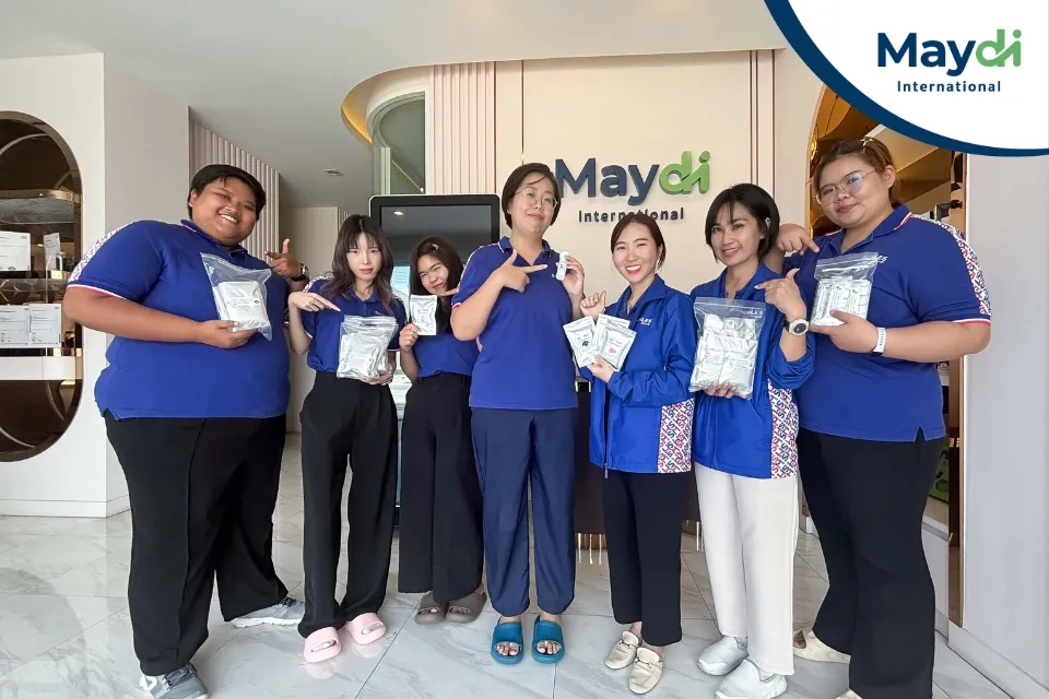 Maydi International สนับสนุนสุขภาพพนักงานกลุ่ม S-MILES ด้วยวิตามิน 11 สูตร