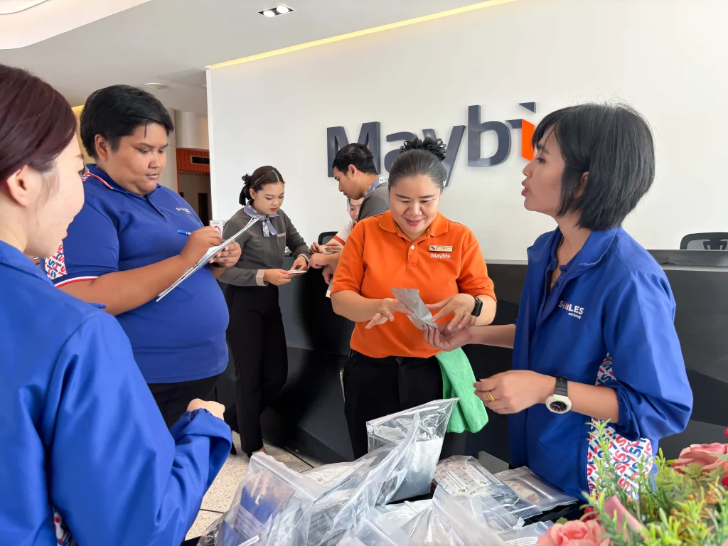 Maydi International สนับสนุนสุขภาพพนักงานกลุ่ม S-MILES ด้วยวิตามิน