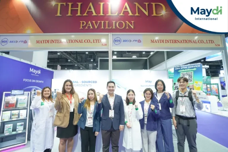 Maydi International ร่วมออกบูธ Vitafoods Asia 2025