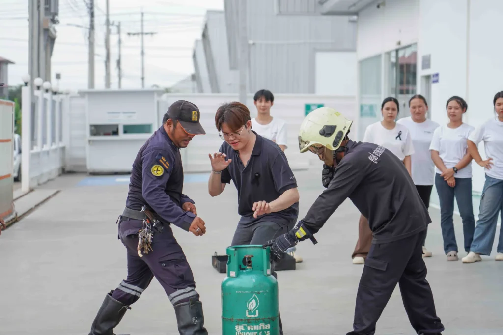 การซ้อมดับเพลิงและอพยพหนีไฟ