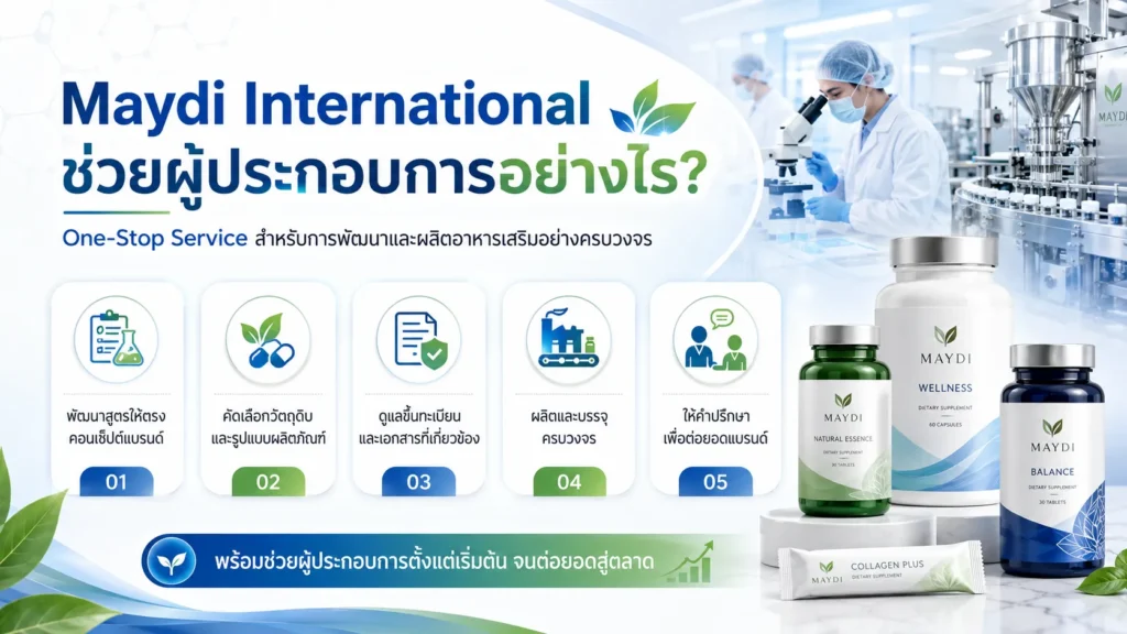 Maydi International ช่วยผู้ประกอบการอย่างไร?