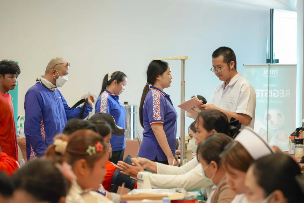 บรรยากาศการตรวจสุขภาพประจำปี 2569 ของ Maydi International